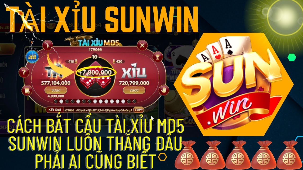 Hướng dẫn cách chơi Tài Xỉu MD5 Sunwin Kiếm tiền cực dễ